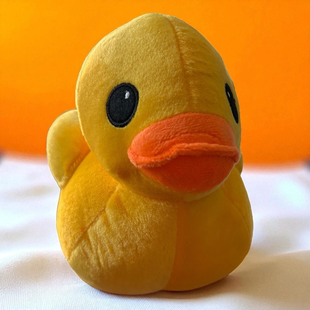 Plush Yellow Duck – 30cm Soft Stuffed Toy